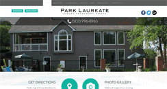 Desktop Screenshot of parklaureateapts.com