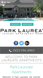 Mobile Screenshot of parklaureateapts.com